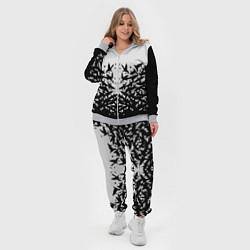 Женский 3D-костюм Птичий вихрь, цвет: 3D-меланж — фото 2