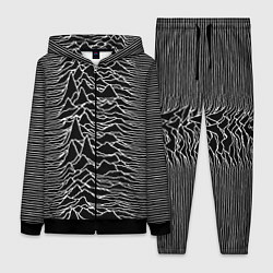 Женский 3D-костюм Joy Division: Unknown Pleasures, цвет: 3D-черный