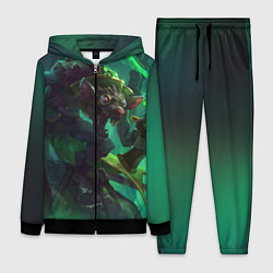 Женский 3D-костюм Twitch, цвет: 3D-черный