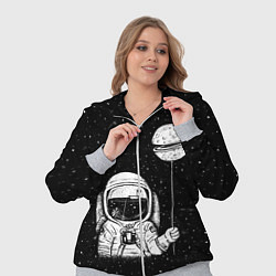 Женский 3D-костюм Астронавт с шариком, цвет: 3D-меланж — фото 2