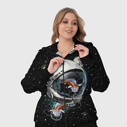 Женский 3D-костюм Подводный космос, цвет: 3D-черный — фото 2
