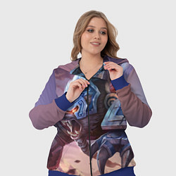 Женский 3D-костюм Volibear, цвет: 3D-синий — фото 2
