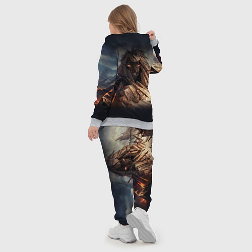 Женский костюм Disturbed: Skull Mountain / 3D-Меланж – фото 5