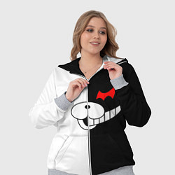 Женский 3D-костюм Monokuma, цвет: 3D-меланж — фото 2