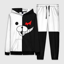 Женский 3D-костюм Monokuma, цвет: 3D-черный