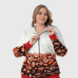 Женский 3D-костюм Coffee, цвет: 3D-красный — фото 2