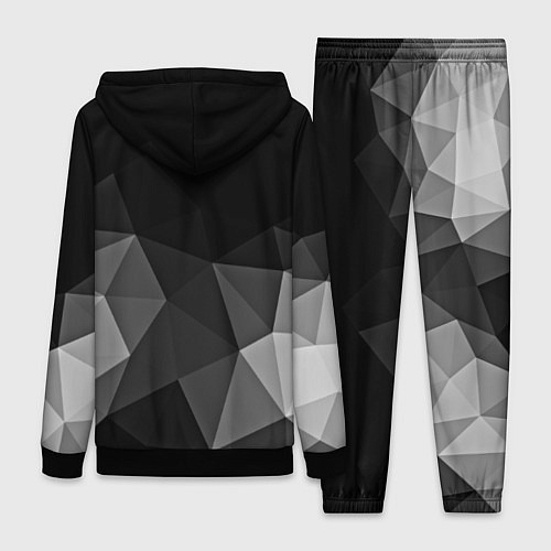 Женский костюм Abstract gray / 3D-Черный – фото 2