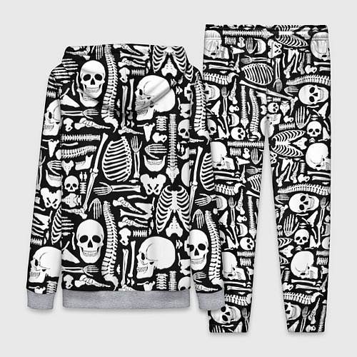 Женский костюм Кости / 3D-Меланж – фото 2