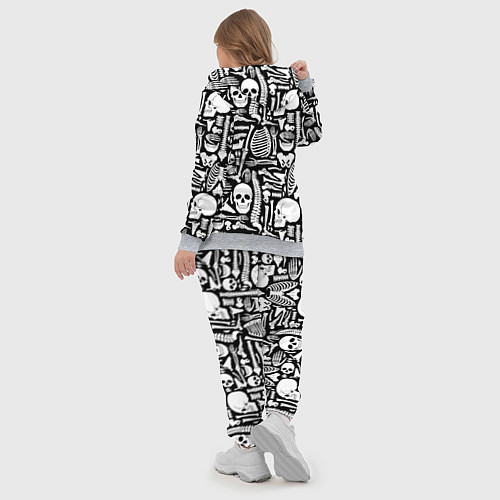 Женский костюм Кости / 3D-Меланж – фото 5