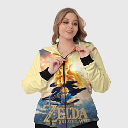 Женский 3D-костюм The Legend of Zelda, цвет: 3D-черный — фото 2