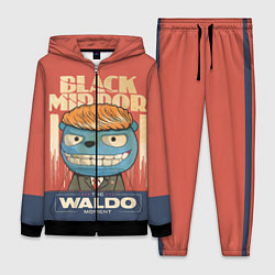 Женский 3D-костюм Black Mirror: The Waldo цвета 3D-черный — фото 1