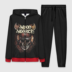 Женский 3D-костюм Amon Amarth: Death Viking, цвет: 3D-красный