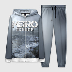 Женский 3D-костюм Metro Exodus: Cold Winter, цвет: 3D-белый