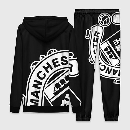 Женский костюм Man United: Black Collection / 3D-Черный – фото 2