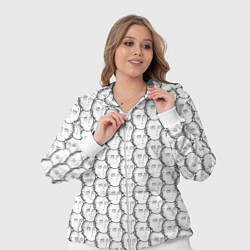 Женский 3D-костюм OnePunchMan, цвет: 3D-белый — фото 2