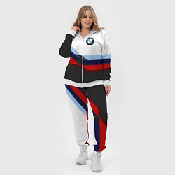 Женский 3D-костюм BMW M SPORT, цвет: 3D-белый — фото 2