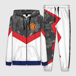 Женский костюм Man United FC: Grey Polygons