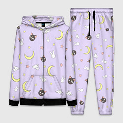 Женский 3D-костюм Сейлор Мур, цвет: 3D-черный