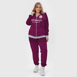 Женский 3D-костюм Man City FC: Away 17/18, цвет: 3D-меланж — фото 2