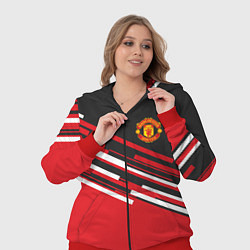 Женский 3D-костюм Man UTD FC: Sport Line 2018, цвет: 3D-красный — фото 2