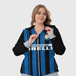 Женский 3D-костюм Inter FC: Home 17/18, цвет: 3D-меланж — фото 2
