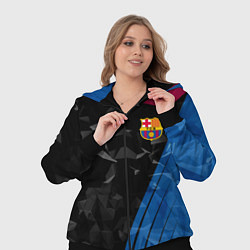 Женский 3D-костюм FC Barcelona: Abstract, цвет: 3D-черный — фото 2