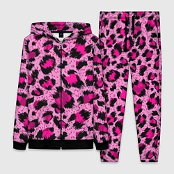 Женский костюм Розовый леопард