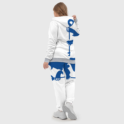 Женский костюм FC Chelsea: White Lion / 3D-Меланж – фото 5
