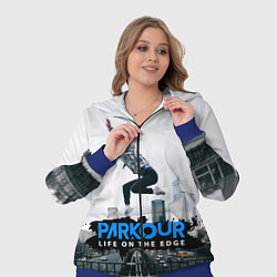 Женский 3D-костюм Parkour: Life on the edge, цвет: 3D-синий — фото 2
