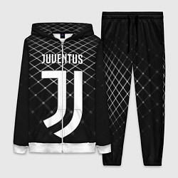 Женский 3D-костюм FC Juventus: Black Lines, цвет: 3D-белый