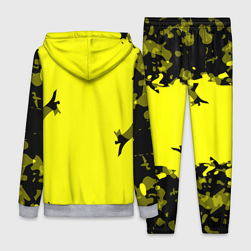 Женский костюм FC Borussia Dortmund: Yellow & Black / 3D-Меланж – фото 2