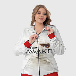 Женский 3D-костюм Skillet: Awake, цвет: 3D-красный — фото 2