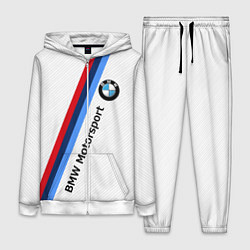 Женский 3D-костюм BMW Motorsport: White Carbon, цвет: 3D-белый