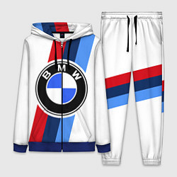 Женский 3D-костюм BMW M: White Sport, цвет: 3D-синий