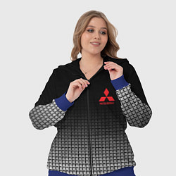 Женский 3D-костюм MITSUBISHI SPORT, цвет: 3D-синий — фото 2