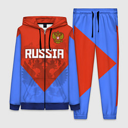 Женский 3D-костюм Russia Red & Blue, цвет: 3D-синий