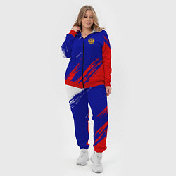 Женский 3D-костюм RUSSIA SPORT, цвет: 3D-красный — фото 2