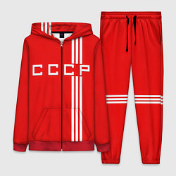 Женский 3D-костюм Cборная СССР, цвет: 3D-красный