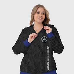 Женский 3D-костюм Mercedes AMG: Sport Line, цвет: 3D-синий — фото 2