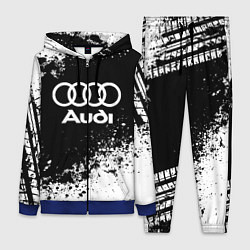 Женский 3D-костюм Audi: Black Spray, цвет: 3D-синий