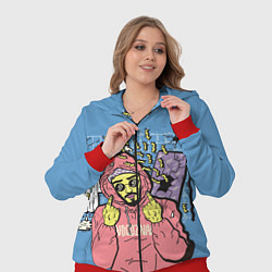 Женский 3D-костюм Mnogoznaal, цвет: 3D-красный — фото 2