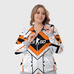 Женский 3D-костюм CS:GO Techno Asiimov, цвет: 3D-меланж — фото 2