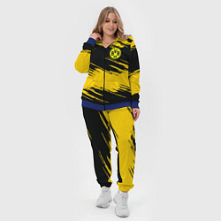 Женский 3D-костюм BVB 09: Yellow Breaks, цвет: 3D-синий — фото 2