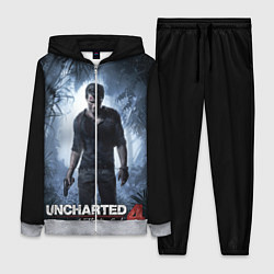 Женский 3D-костюм Uncharted 4: A Thief's End, цвет: 3D-меланж