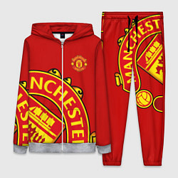 Женский 3D-костюм FC Man United: Red Exclusive, цвет: 3D-меланж