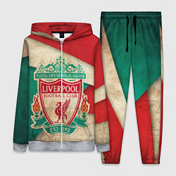 Женский 3D-костюм FC Liverpool: Old Style, цвет: 3D-меланж