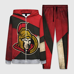Женский 3D-костюм HC Ottawa Senators: Old Style, цвет: 3D-меланж