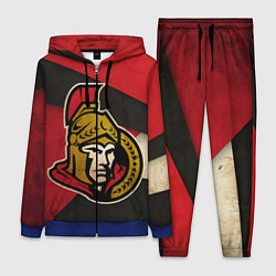 Женский 3D-костюм HC Ottawa Senators: Old Style, цвет: 3D-синий