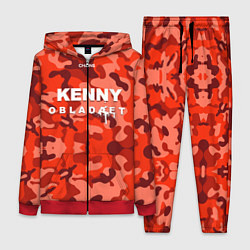 Женский 3D-костюм Kenny: Obladaet Camo, цвет: 3D-красный