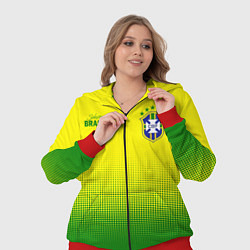 Женский 3D-костюм CBF Brasil, цвет: 3D-красный — фото 2